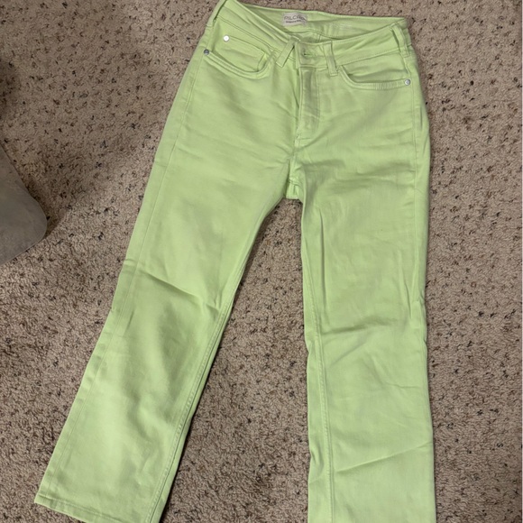 Pilcro Lime boot leg cropped denim - perfect condition - Picture 1 of 2
